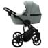 Детская коляска Adamex Mobi Deluxe 2 в 1 M-SA20 (СЕРО-ЗЕЛЕНАЯ КОЖА)