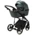 Детская коляска Adamex Mobi Deluxe 3 в 1 M-SM15 (Т.ЗЕЛЕНАЯ ПЕРЛ. КОЖА)