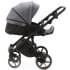 Детская коляска Adamex Nola 3 в 1 N-PS86 (Т.СЕР + Т.СЕР. ПЕРЛ. КОЖА)