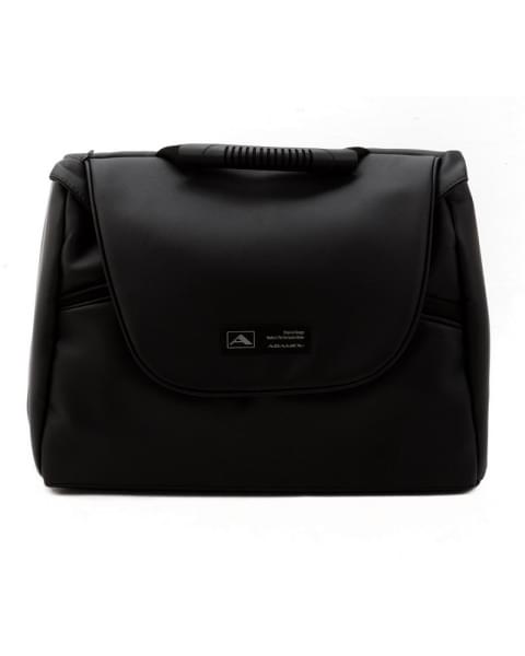 Детская коляска Adamex Nola Deluxe 3 в 1 N-SD101 (РОЗОВ.ЗЕФИР КОЖА + ЧЕРН. КОЖА)