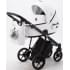 Детская коляска Adamex Porto Deluxe 3 в 1 PO-SA01 (БЕЛ.КОЖА)