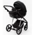 Детская коляска Adamex Quantum Special Edition 3 в 1 Q-TK618 (ЧЕРНЫЙ+ХРОМ РАМА)