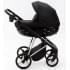 Детская коляска Adamex Quantum Special Edition 3 в 1 Q-TK618 (ЧЕРНЫЙ+ХРОМ РАМА)