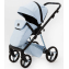 Детская коляска Adamex Quantum Superstar Deluxe 2 в 1 Q-STAR135-K (ГОЛУБ.КОЖА+ГОЛУБ.ДНО+ГОЛУБ.РАМА)
