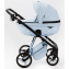 Детская коляска Adamex Quantum Superstar Deluxe 2 в 1 Q-STAR135-K (ГОЛУБ.КОЖА+ГОЛУБ.ДНО+ГОЛУБ.РАМА)