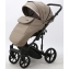 Детская коляска Adamex Rimini Deluxe 2 в 1 RI215 Т.БЕЖ.КОЖА+БЕЖ.ПЕРЛ.ОТДЕЛКА