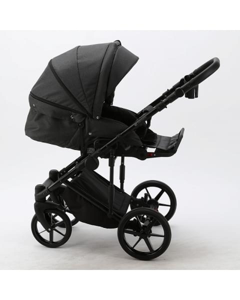 Детская коляска Adamex Zico 2 в 1 Z-TK79 (ТЕМНО-СЕРЫЙ)