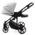 Детская коляска Adamex Zico Deluxe New 3 в 1 ZN-SA03 СВЕТЛО-СЕРАЯ КОЖА