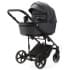 Детская коляска Adamex Zico Deluxe New 3 в 1 ZN-SA05 ТЕМНО-СЕРАЯ КОЖА