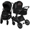 Детская коляска AmaroBaby Motus Premium Ecco 2 в 1 черный