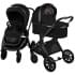 Детская коляска AmaroBaby Motus Premium Ecco 2 в 1 черный