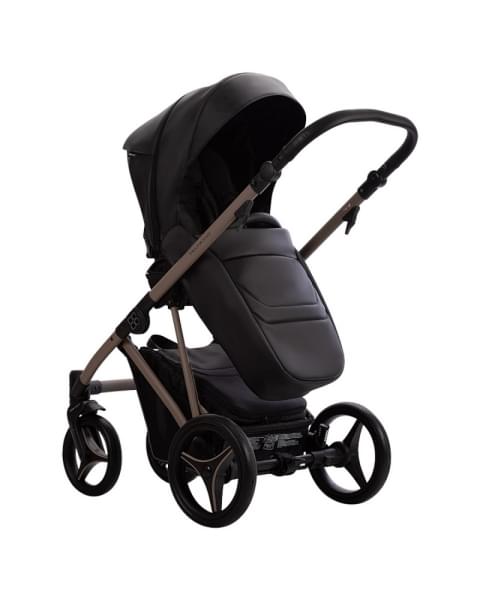 Детская коляска Bebetto Pelpasso Pro 2 в 1 03 черная кожа
