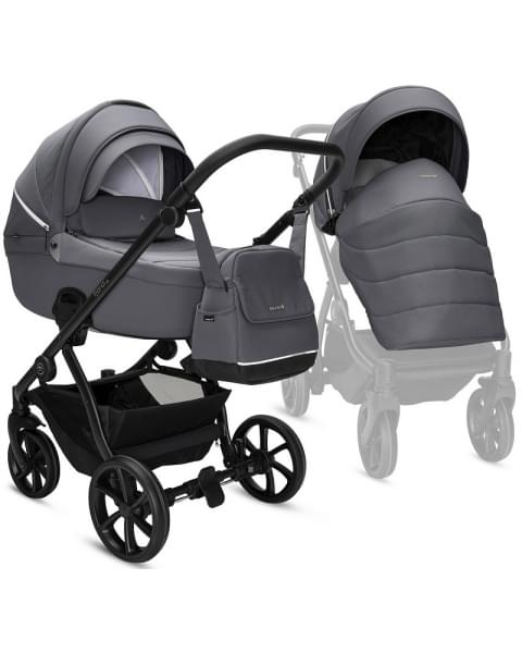 Детская коляска Noordi Fjordi V2 3 в 1 с автокреслом Terra Black 1462148 Boreal