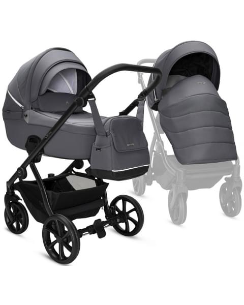 Детская коляска Noordi Fjordi V2 3 в 1 с автокреслом Terra Black 1462148 Boreal