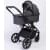 Детская коляска Peppy Tecla 2 в 1 Shadow Antrazit Chrome Edition (Графитовый)