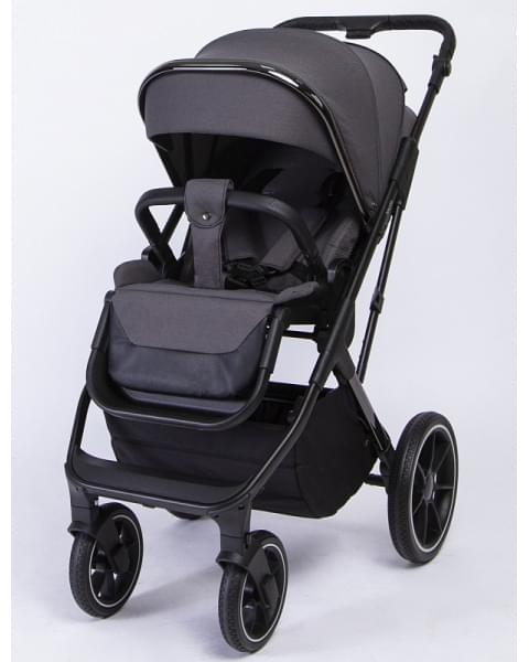 Детская коляска Peppy Tecla 2 в 1 Shadow Antrazit Chrome Edition (Графитовый)