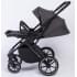 Детская коляска Peppy Tecla 2 в 1 Shadow Antrazit Chrome Edition (Графитовый)