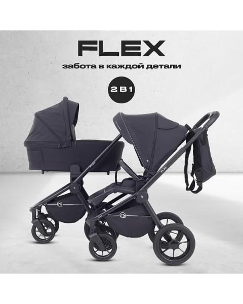 Детская коляска Rant Flex 3 в 1 RA077 Black