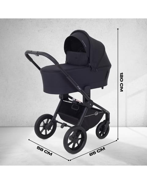 Детская коляска Rant Flex 3 в 1 RA077 Black