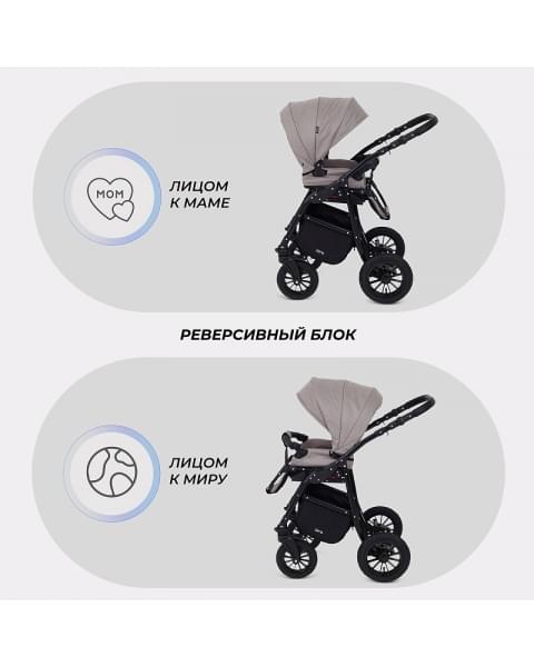 Детская коляска Rant Siena New 2 в 1 06 бежевый
