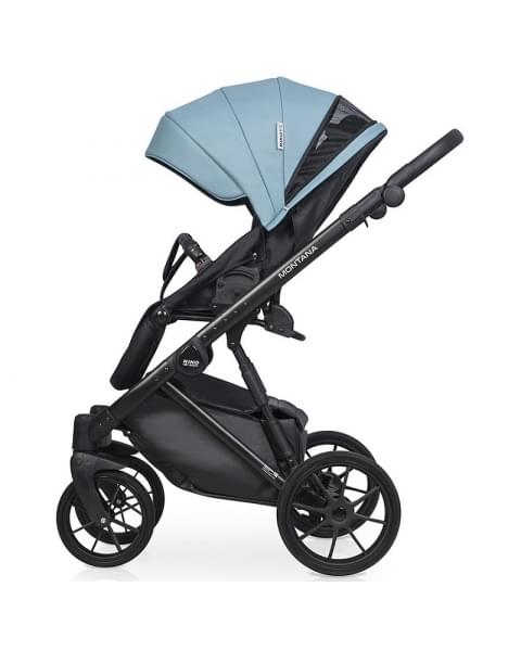 Детская коляска Riko Basic Montana Ecco 2 в 1 16 Blue