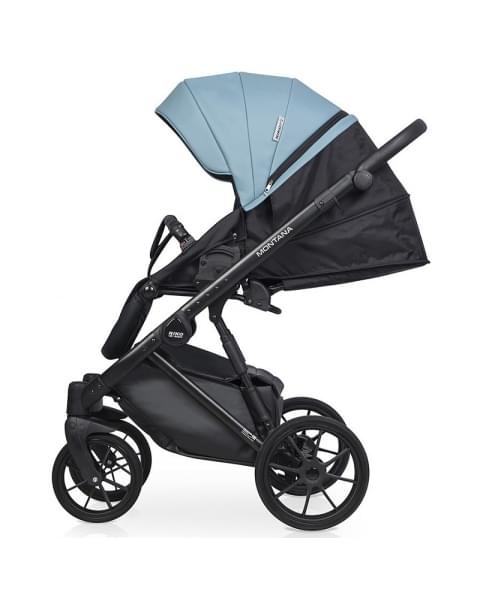 Детская коляска Riko Basic Montana Ecco 2 в 1 16 Blue