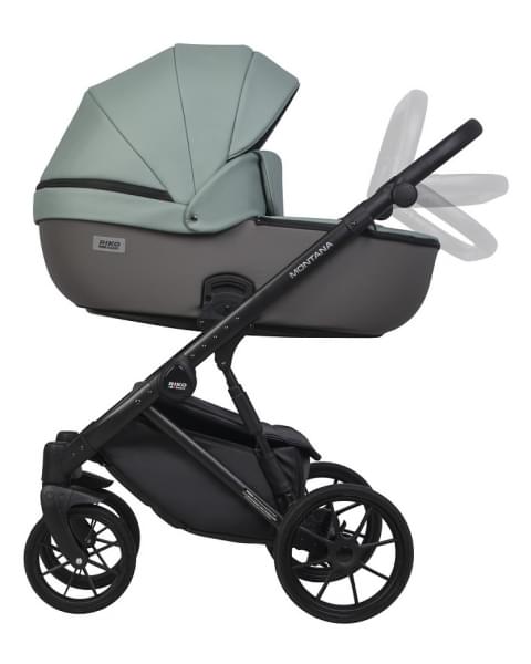 Детская коляска Riko Basic Montana Ecco 3 в 1 30 Green-Grey