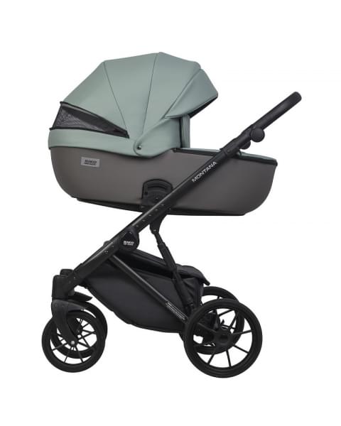 Детская коляска Riko Basic Montana Ecco 3 в 1 30 Green-Grey
