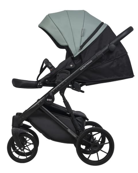 Детская коляска Riko Basic Montana Ecco 3 в 1 30 Green-Grey