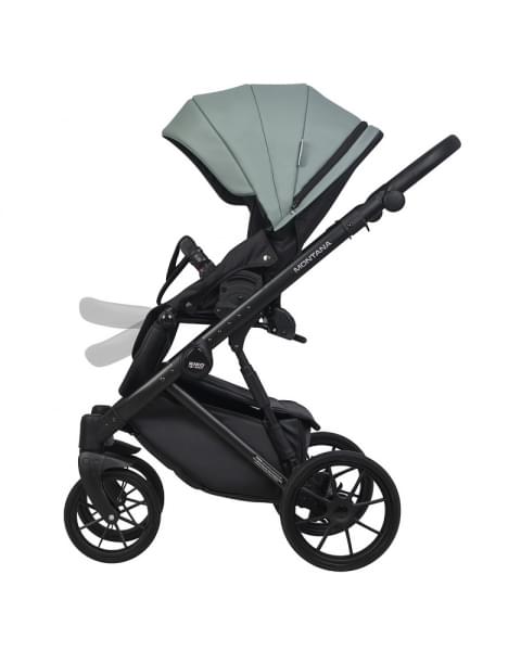 Детская коляска Riko Basic Montana Ecco 3 в 1 30 Green-Grey