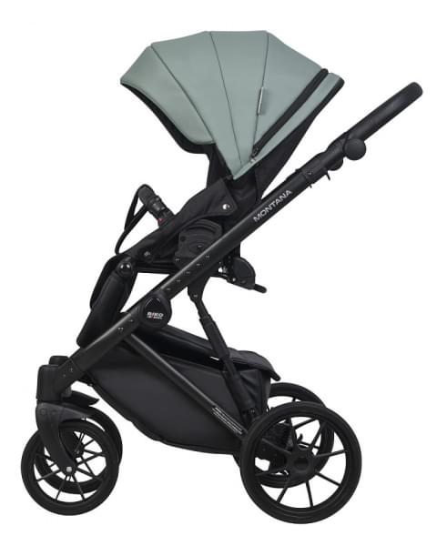 Детская коляска Riko Basic Montana Ecco 3 в 1 30 Green-Grey