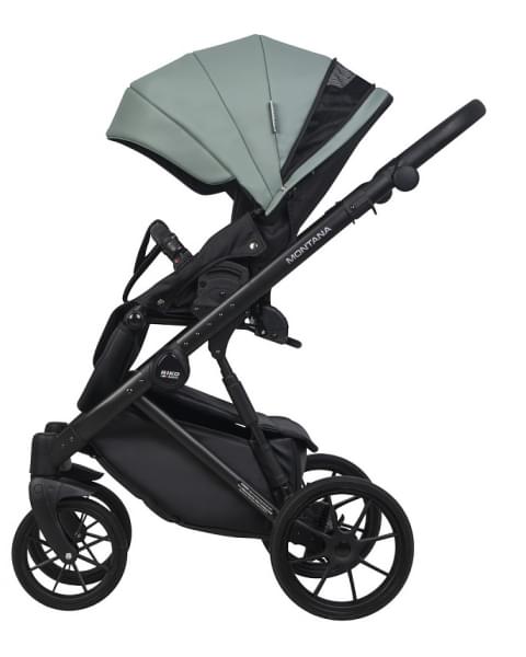 Детская коляска Riko Basic Montana Ecco 3 в 1 30 Green-Grey
