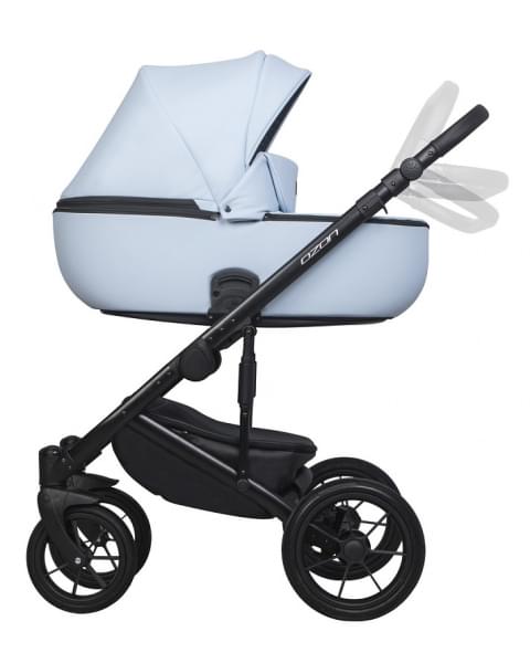 Коляска 3 в 1 Riko Basic Ozon Pastel голубой 03
