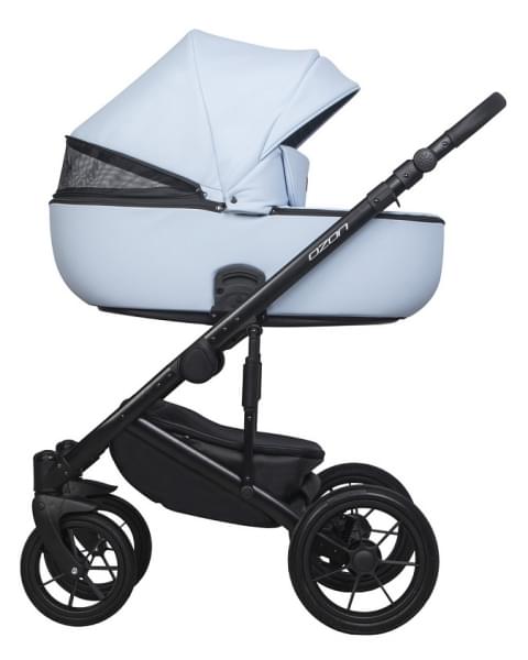 Коляска 3 в 1 Riko Basic Ozon Pastel голубой 03