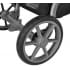 Детская коляска Roan Bass Next Кожа 3 в 1 с автокреслом Tutis Elo Lux EduSky Black RN083/1 Graphite Pearl