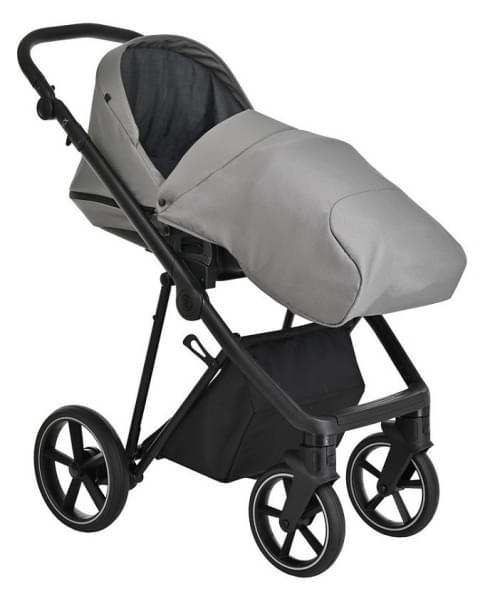 Детская коляска Roan Sol 3 в 1 с автокреслом Tutis Elo Lux EduSky Black RSL/1011 Cloud Grey