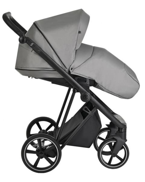 Детская коляска Roan Sol 3 в 1 с автокреслом Tutis Elo Lux EduSky Black RSL/1011 Cloud Grey