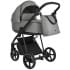 Детская коляска Roan Sol 3 в 1 с автокреслом Tutis Elo Lux EduSky Black RSL/1011 Cloud Grey