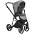 Детская коляска Roan Sol 3 в 1 с автокреслом Tutis Elo Lux EduSky Black RSL/1011 Cloud Grey