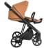 Детская коляска Roan Sol 3 в 1 с автокреслом Tutis Elo Lux EduSky Black RSL/1014 Cinnamon