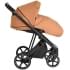 Детская коляска Roan Sol 3 в 1 с автокреслом Tutis Elo Lux EduSky Black RSL/1014 Cinnamon