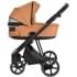 Детская коляска Roan Sol 3 в 1 с автокреслом Tutis Elo Lux EduSky Black RSL/1014 Cinnamon