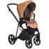 Детская коляска Roan Sol 3 в 1 с автокреслом Tutis Elo Lux EduSky Black RSL/1014 Cinnamon