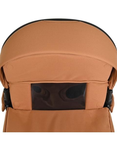 Детская коляска Roan Sol 3 в 1 с автокреслом Tutis Elo Lux EduSky Black RSL/1014 Cinnamon