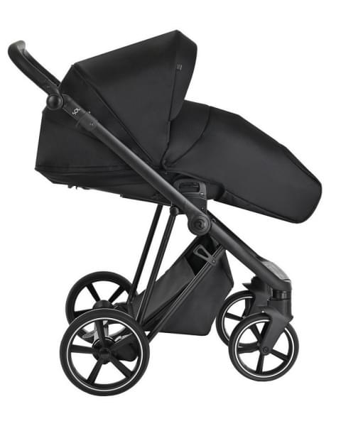 Детская коляска Roan Sol 3 в 1 с автокреслом Tutis Elo Lux EduSky Black RSL/1017 Raven