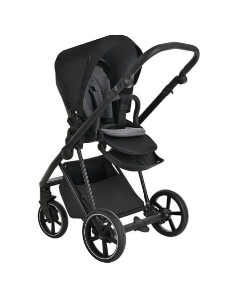 Детская коляска Roan Sol 3 в 1 с автокреслом Tutis Elo Lux EduSky Black RSL/1017 Raven