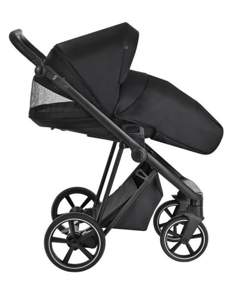 Детская коляска Roan Sol 3 в 1 с автокреслом Tutis Elo Lux EduSky Black RSL/1017 Raven