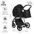Детская коляска Roan Sol 3 в 1 с автокреслом Tutis Elo Lux EduSky Black RSL/1017 Raven