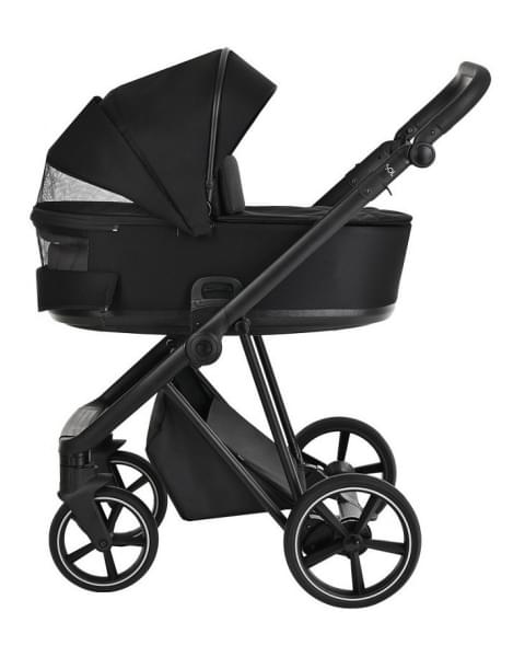 Детская коляска Roan Sol 3 в 1 с автокреслом Tutis Elo Lux EduSky Black RSL/1017 Raven
