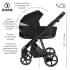 Детская коляска Roan Sol 3 в 1 с автокреслом Tutis Elo Lux EduSky Black RSL/1017 Raven